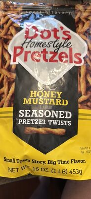 Dot's Homestyle Pretzels Honey Mustard Flavored Seasoned Pretzel Twists