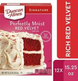 Duncan Hines Delicious moist cake mix