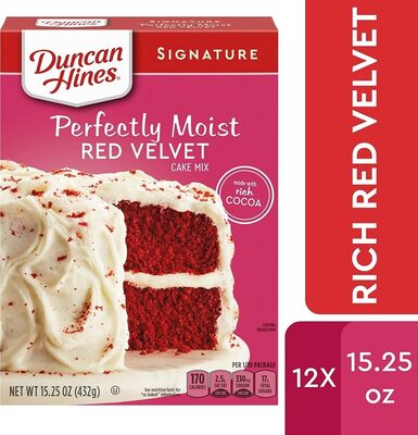 Duncan Hines Delicious moist cake mix