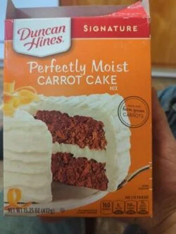 Duncan Hines Perfectly Moist Carrot Cake Mix