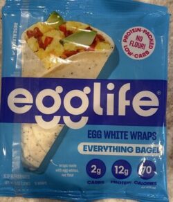 Egglife Egg White Wraps Everything Bagel