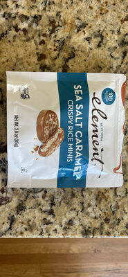 element Sea Salt Caramel Crispy Rice Minis