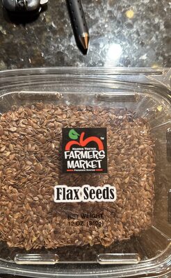 Farmers market Flax seeds