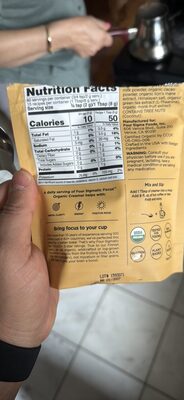 Four Sigmatic Focus organic creamer