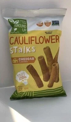 From The Ground Up Cauliflower Cheddar Puffed Veggie Stalks