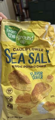 From the Ground Up Cauliflower Sea Salt Veggie Potato Chips