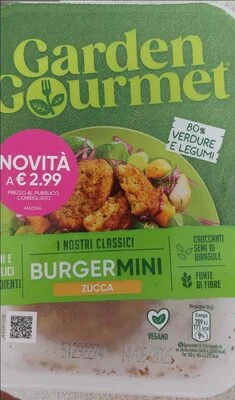 Garden Gourmet Burger Mini Zucca