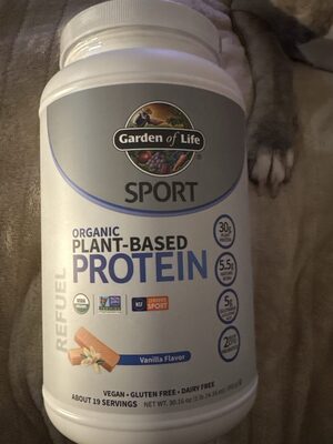 Garden Of Life Organic Plant-Based Protein Vanilla Flavor
