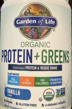 Garden of Life Organic Protein + Greens