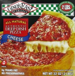 Gino's East Of Chicago Deep dish cheese pizza