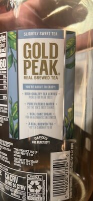 Gold Peak Real Brewed Tea Slightly Sweet Tea