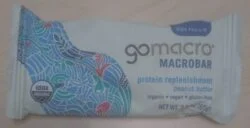 gomacro MACROBAR protein replenishment peanut butter