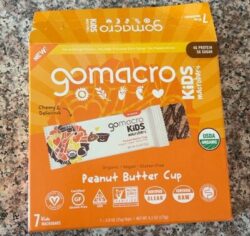 GoMacro Organic Kids MacroBars Peanut Butter Cup