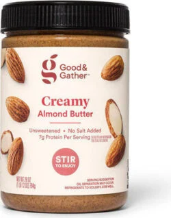 Good & Gather Unsweetened creamy almond butter