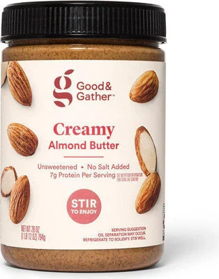 Good & Gather Unsweetened creamy almond butter