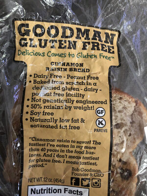 Goodman cinnamon raisin
