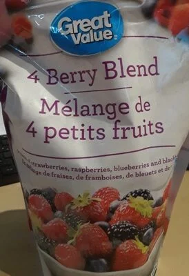 Great Value 4 Berry Blend