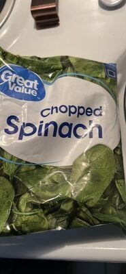 Great Value Chopped Spinach