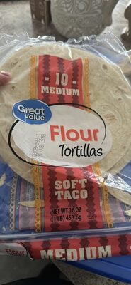 Great Value Flour Tortillas