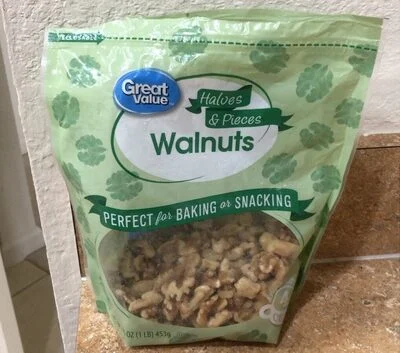 Great Value Halves & Pieces Walnuts