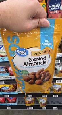 Great Value Lightly Salted Roasted Almonds