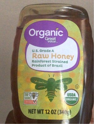 Great Value Organic Raw Honey