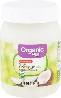 Great Value Organic Unrefined Virgin Coconut Oil