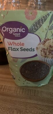 Great Value Organic Whole Flax Seeds