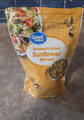 Great Value Roasted and salted sunflower kernels