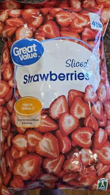 Great Value Sliced Strawberries