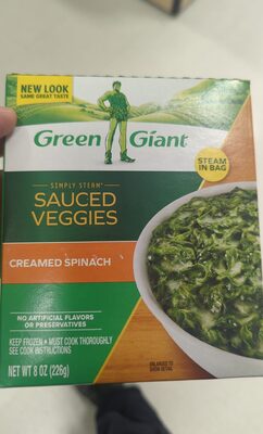 Green Giant Creamed Spinach