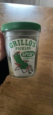 Grillo's Pickles spear classic dill