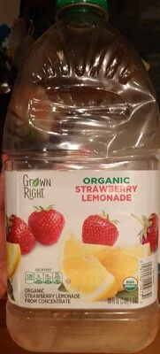 Grown Right Organic Strawberry Lemonade