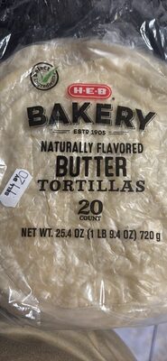 H-E-B Naturally Flavored Butter Tortillas