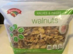 Hannaford Walnuts Halves & Pieces