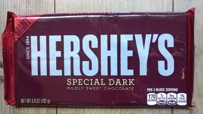 Hershey's Special Dark - Mildly Sweet Chocolate (Giant Bar)