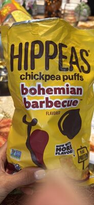 HIPPEAS chickpea puffs bohemian barbecue flavored