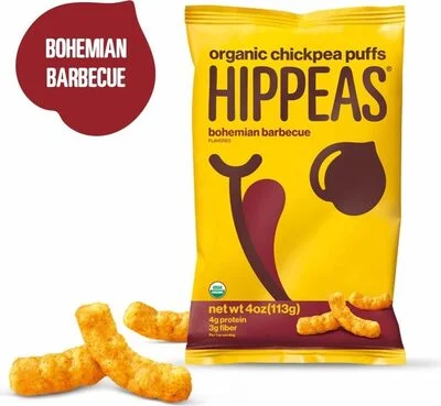 Hippeas Organic Chickpea Puffs, Bohemian Barbecue