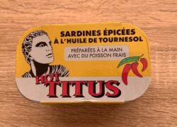 Hot Titus Spiced Sardines In Vegetable Oil