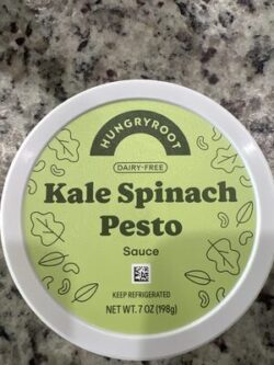 HUNGRYROOT Kale Spinach Pesto Sauce