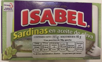 Isabel Sardines In Olive Oil