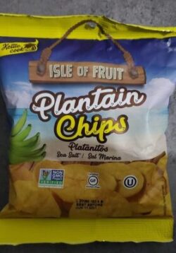 Isle of fruit Plantain Chips Sea Salt