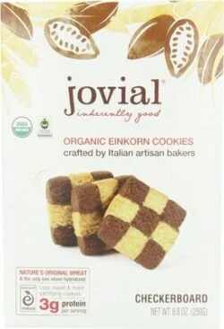 Jovial Checkerboard einkorn organic cookies