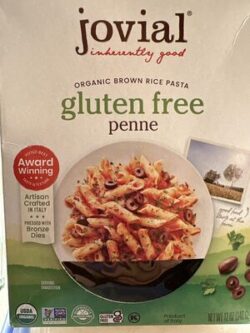 jovial organic brown rice pasta gluten free penne