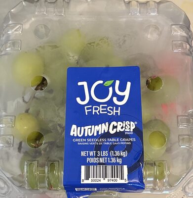 JOY Green Seedless Grapes