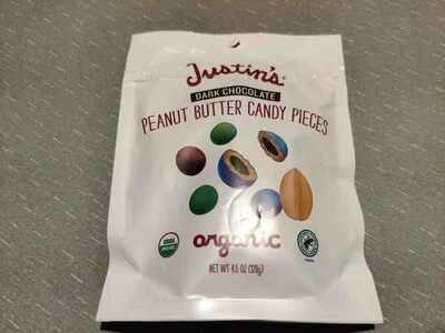 Justin's Dark Chocolate Peanut Butter Candy Pieces