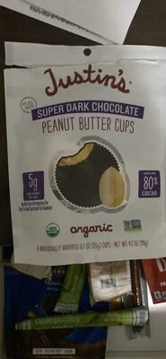 Justin's Super Dark Chocolate Peanut Butter Cups