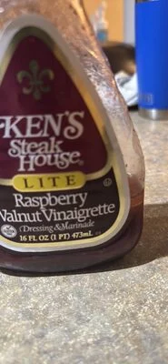 Ken's Steak House Lite Raspberry Walnut Vinaigrette Dressing & Marinade