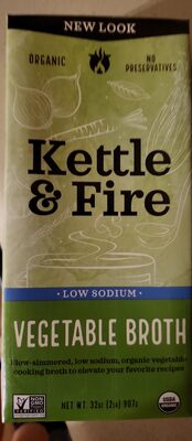 Kettle and Fire Low Sodium Vegetable Broth