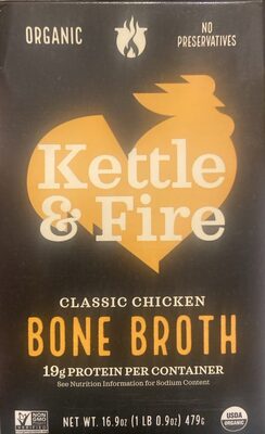 Kettle & Fire Classic Chicken Bone Broth